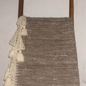 Blanket Tuma rajut putih
